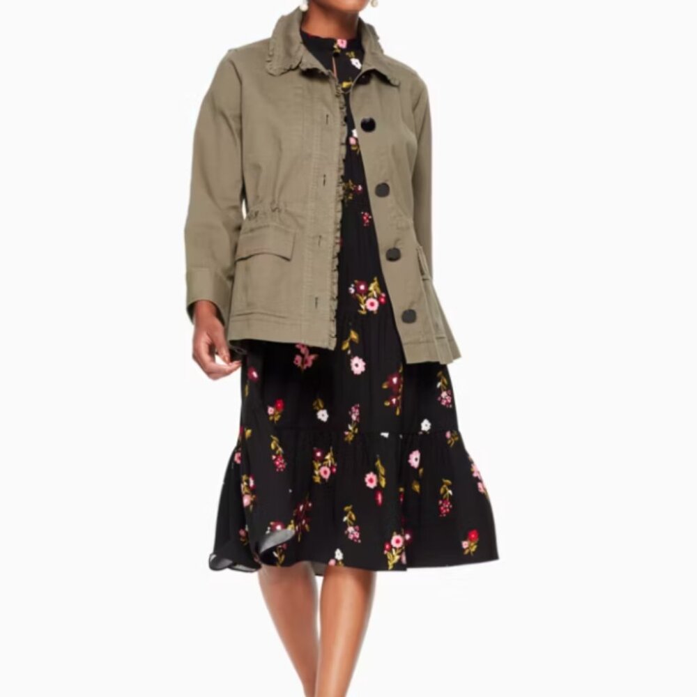 Kate Spade In Bloom Smocked Waist Dress size XL - Picture 6 of 6